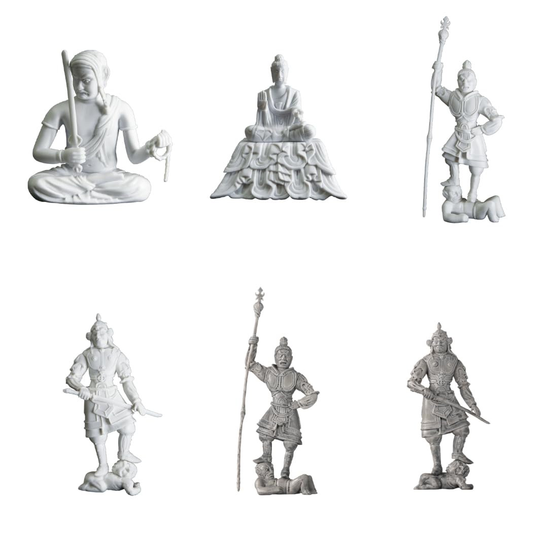 Amazon.co.jp: 和の心 仏像 肆 6種セット ガチャガチャ カプセル