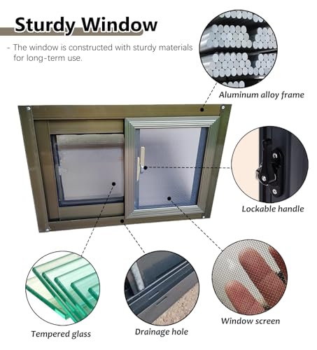 Ventana horizontal de aluminio con cristal templado instalada en cocina moderna 3