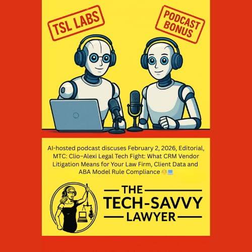 TSL.P Labs 🧪: Legal Tech Wars, Client Data, and Your Law License: An AI-Powered Ethics Deep Dive ⚖️🤖