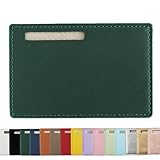 [CROSSROAD] マイナンバーカードケース スキミング防止 マイナカードケース PUレザー 個人情報保護 カードケース RFID防止 磁気防止 磁気シールド (ダークグリーン)