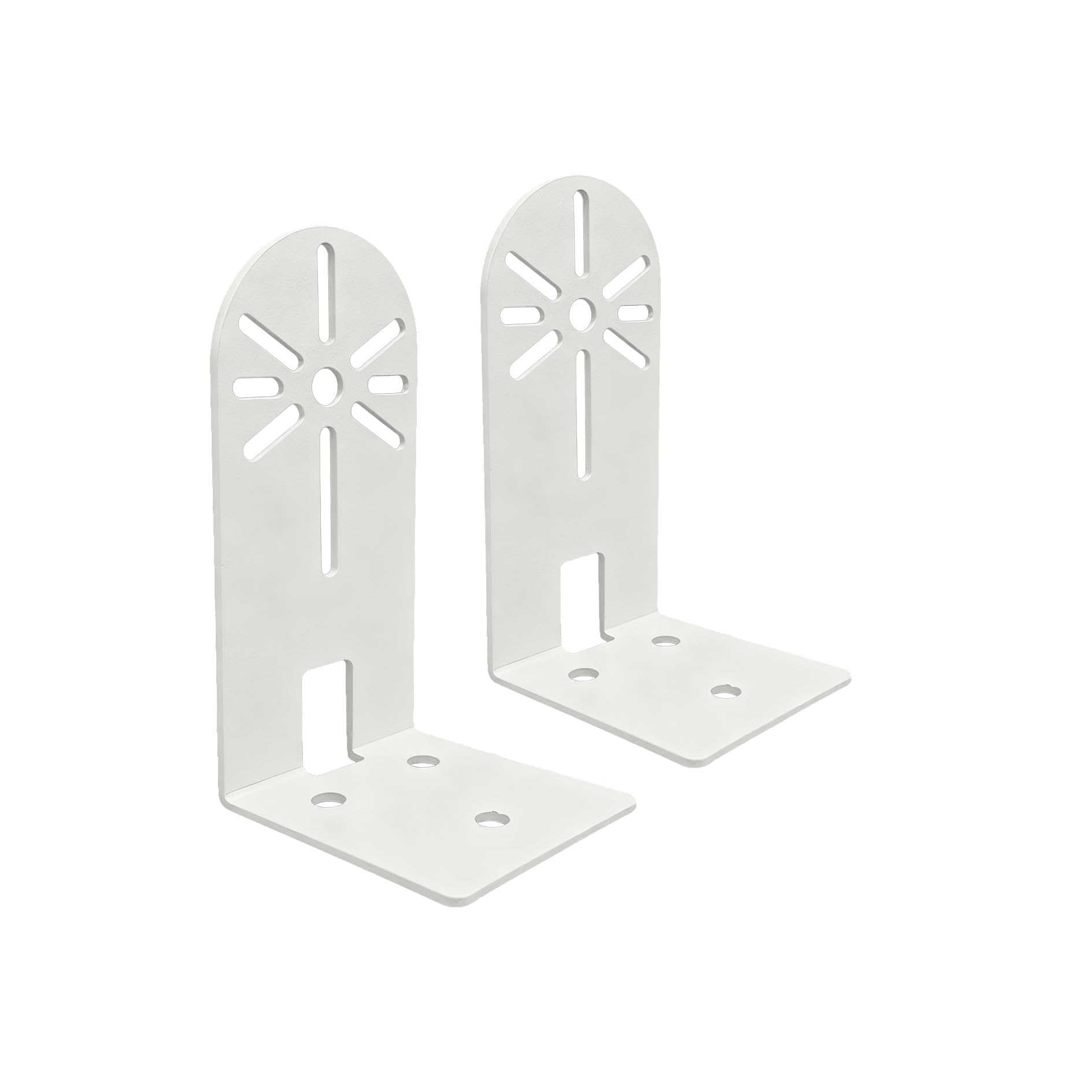 2PCS Soporte de Pared para Cámara de Vigilancia, Soporte Adhesivo Sin Taladro de Aluminio Sólido, Compatible con Mini Pan Tilt, Indoor Cam E220, Soporte Universal para Cámara