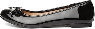 Womens Black Patent Ballerina