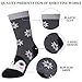 SDBING Kids Fuzzy Socks, Toddlers Non Slip Socks Boys Girls Cute Cozy Winter Warm Crew Socks with Grips 6 Pairs (8-12 Years, Cute Animal)