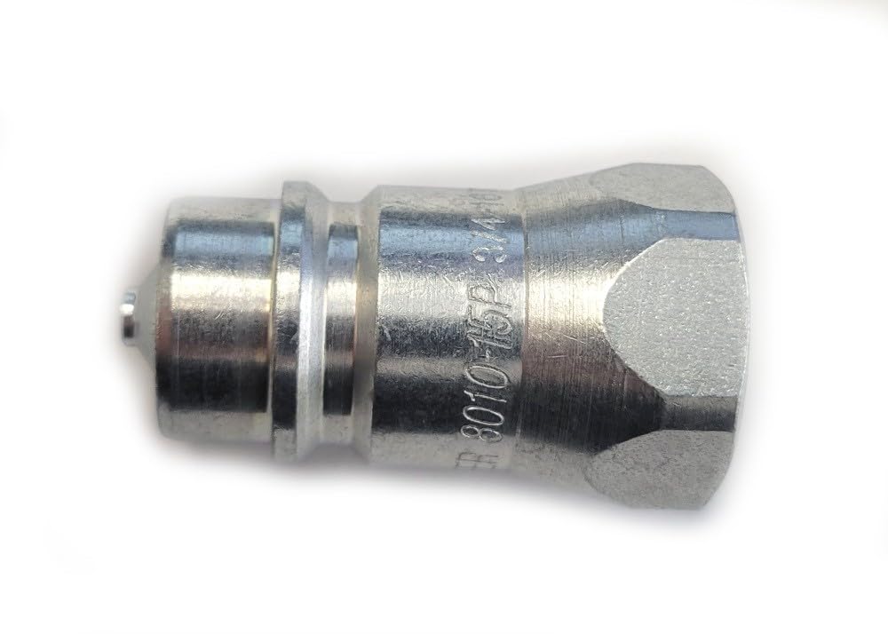 QC 8010-15P - Parker #8 ORB (3/4''-16 Threads) Male Quick Coupler