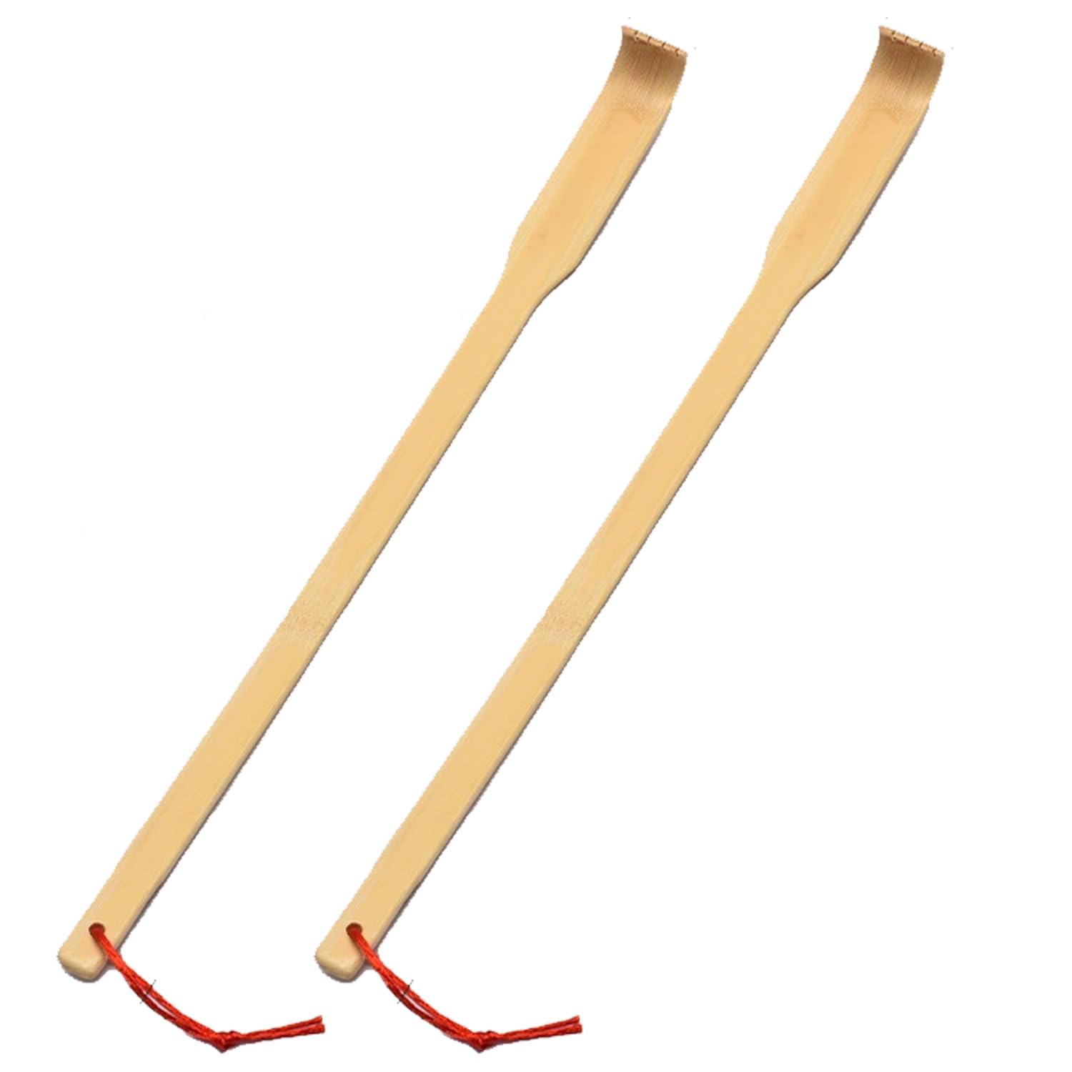 – 2 Pcs Bamboo Massager Back Scratcher,Wooden Manual Long Handle Back Scratchers for Men and Women,Wooden Manual Backs Massager for Body Relaxation Relieving Discomforts Itching Relief