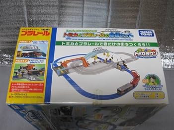 Amazon | プラレール トミカとプラレール陸橋セット レッドベア DF200