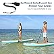 Leash Sup Board, 7mm&10Ft Surfboard Leash, TPU Paddle Leash mit Fußschlaufe, sup Leine für Stand Up Paddle Board Surfboard