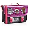 L.O.L. Surprise! Handtas voor Meisje met Lol Unicorn Doll, Diva en Queen Bee, Blinkend Paars en Zwart Crossbody Tas, Trendy Tassen Meisjes, Gift for Girls