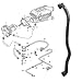 CNUPSM Replace For Secondary Air Pump Injection Hose 06G131127 Compatible with Golf 2.0L Jetta MK4 2.0L (gsaline)/85KW (Not fit 1.8L 1.8T)
