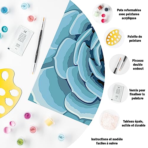 Peinture Par Numéros Ravensburger Creart 24x30 Cm Fleur - vue 4