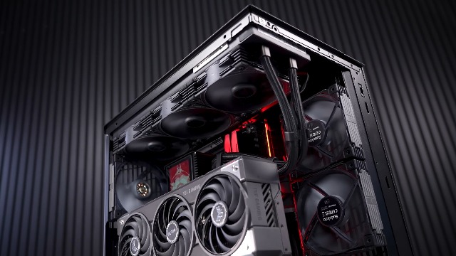Sudokoo MACH120-3IN1 120mm Case Fan: 3 Pack PWM Quiet PC Fans with