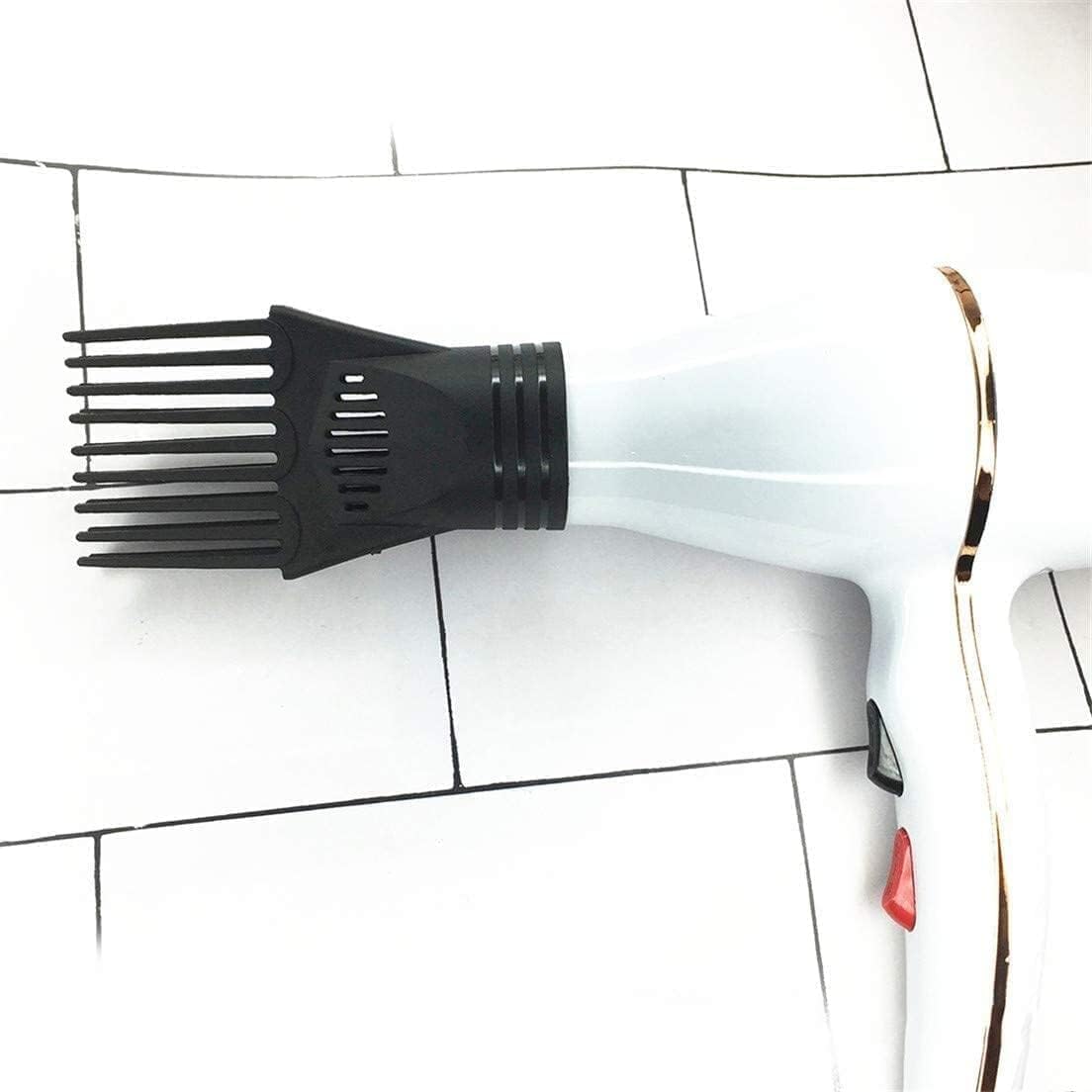 Haartrockner-Kamm, Haarstyling-Düse, Werkzeug zum Glätten, Entwirren, feine lockige natürliche Geräte, Düse, Kunststoff, Haartrockner, Blaskamm, Aufsatz, Styling-Werkzeuge, 2 Stück