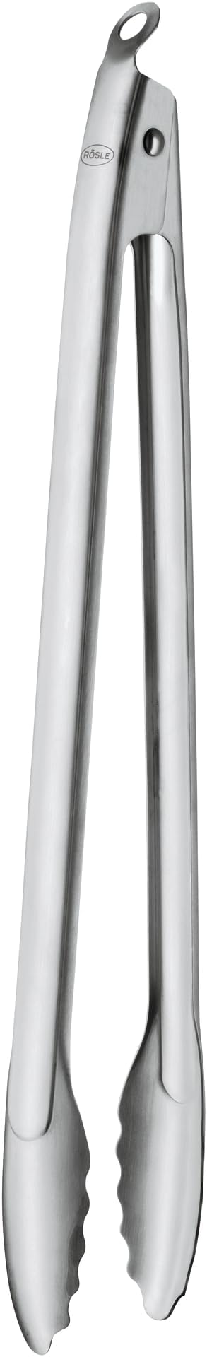 Rรถsle Stainless Steel Lock and Release Click Tongs, 17-inch