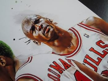 Amazon.co.jp: A4 額付き ポスター マイケルジョーダン 23 Michael