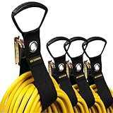 DC Cargo Mall Extension Cord Organizer E-Track Accessories for (Pack of 4) – Keep...