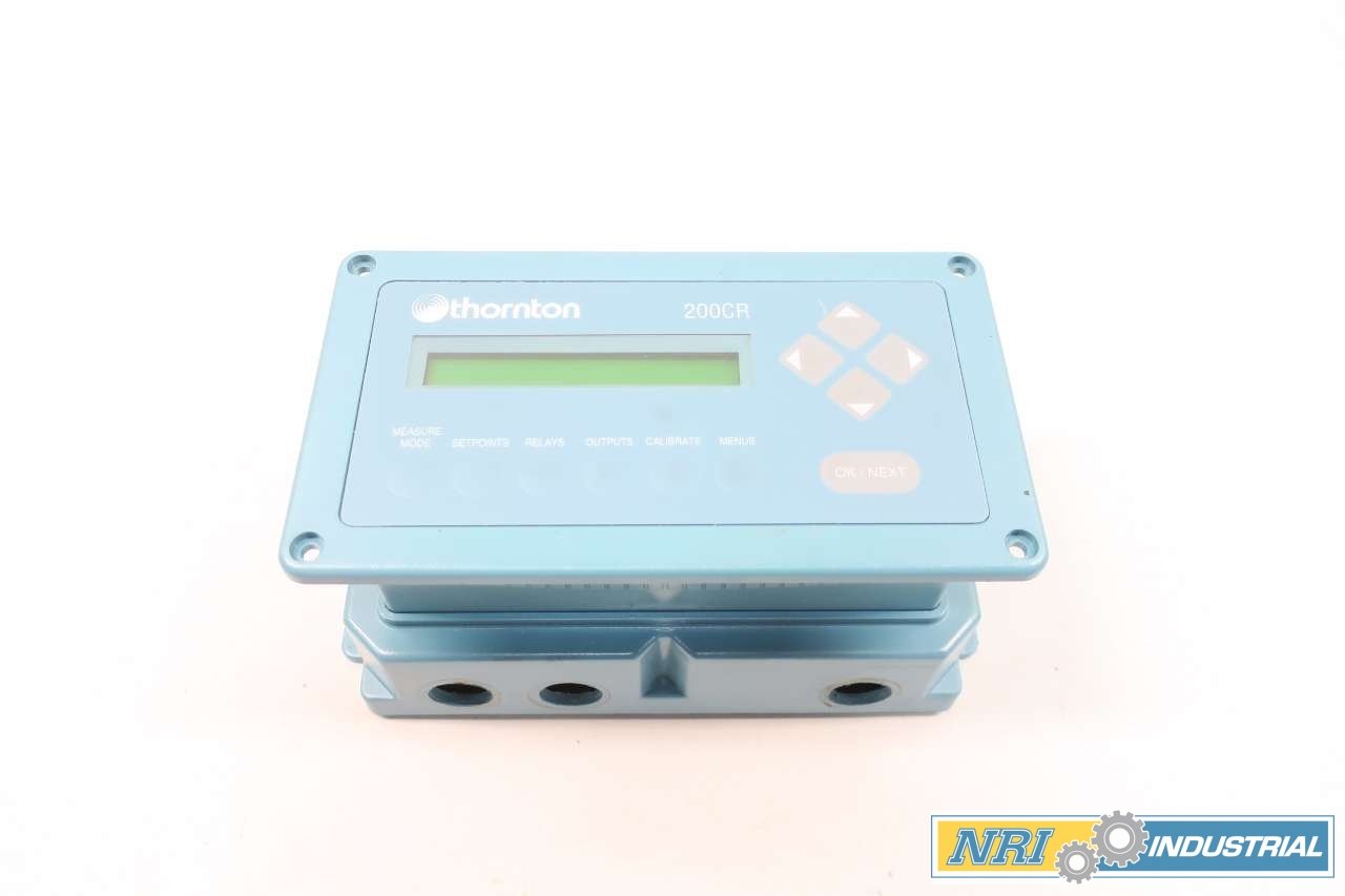 THORNTON 200CR CONDUCTIVITY/RESISTIVITY METER 90130VAC D570474 Industrial