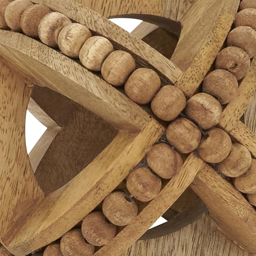 Perles en bois texturé Saro Lifestyle pour décoration - 2