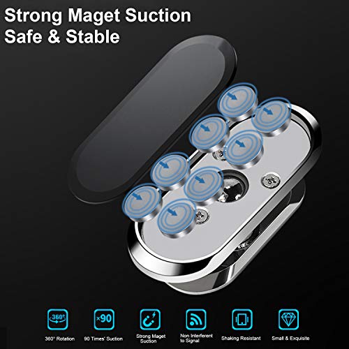 Timpou fits MagSafe Car Mount, [44 Strong Magnets] Alloy Folding Magnetic Car Phone Holder, Car Dashboard Folding Magnetic Phone Holder for iPhone 14/14 Pro/14 Max (F16) by Timpou - Used condition - Image 4