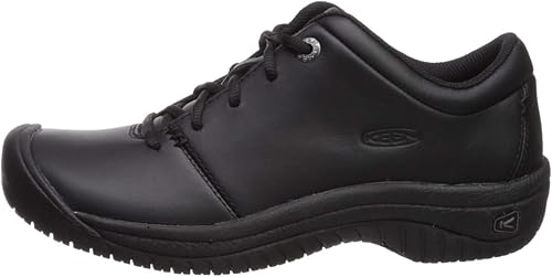 Miniatura 16 de KEEN Utility Zapato de servicio de comida para chef PTC Oxford de baja altura antideslizante para mujer, NegroNegro, 7