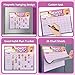 Magnetic Reward Chart for Kids, 26 Behavior & Chore Charts with 1440 Stickers and 80 Motivational Stickers for Kids to Build Good Habits and Responsibility (Princess)