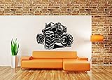 Vinyl Sticker Quad Car Truck Vehicle Adventure Wheels Trip Vacation Mural Decal Wall Art Decor SA1923