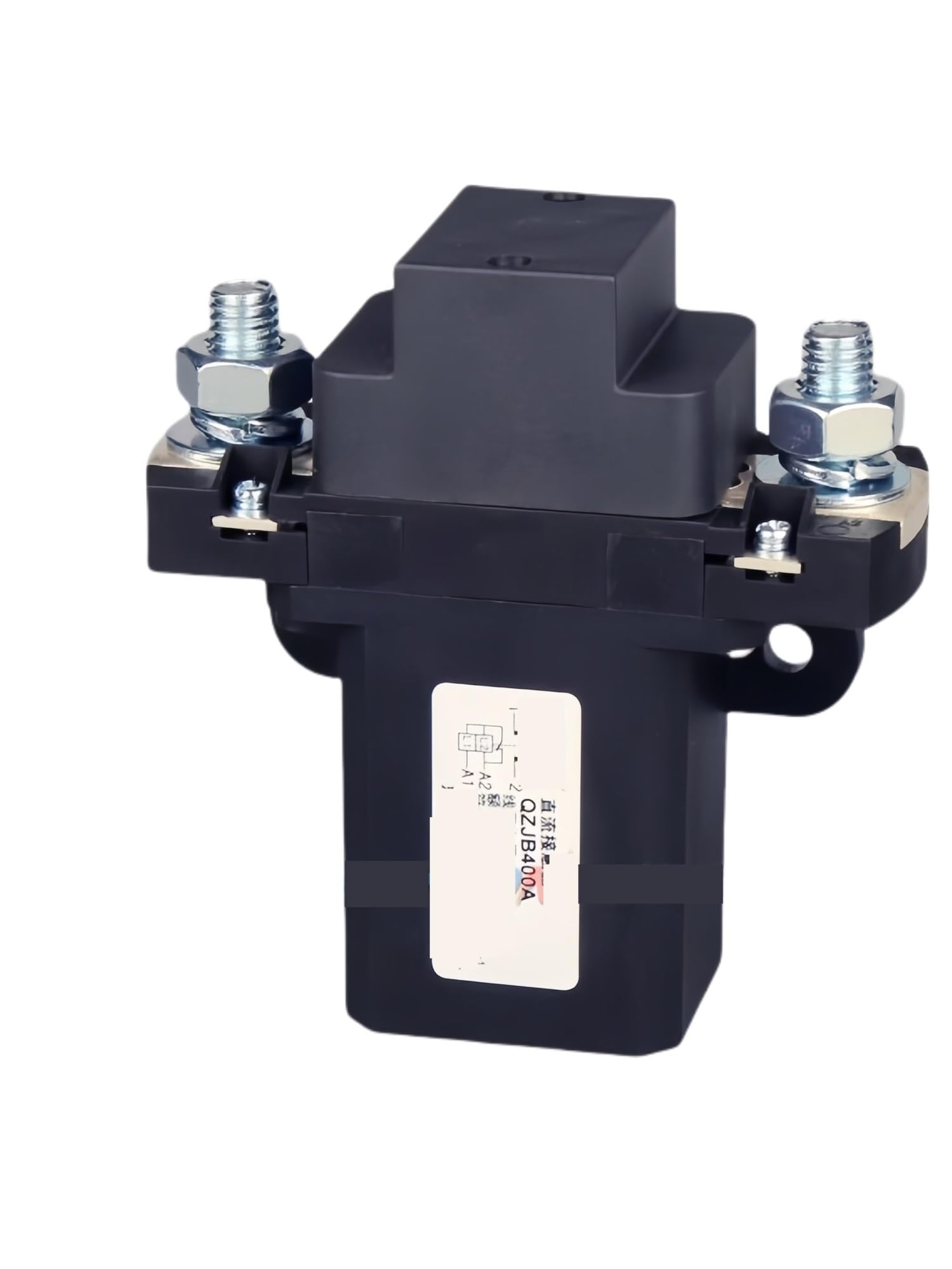 Contacteur CC 24V QZJB400A pour circuits électriques de forte puissance en courant continu