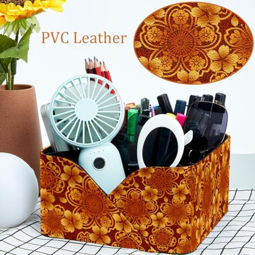 Pot à stylos et rangement pour bureau anti-désordre avec 4 compartiments - 6