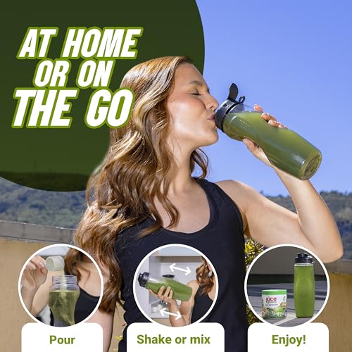 JUCE Green Superfood Powder, Organic Fruits and Veggies Supplement W/ 77 Superfoods Plus Prebiotic Probiotic Blend, Harvest Apple Flavor - 20 Servings (230 g)… - Image 4