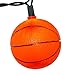 Kurt Adler Basketball Light Set, 10 Light