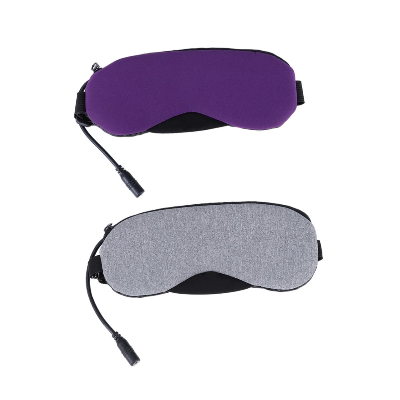 Mobestech Maschera per Dormire USB Funzione Calda e Fredda Benda per Occhi per Bloccare la Luce per Casa e Viaggio Design Unisex