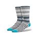 Stance Mens Launch Socks Large Grey