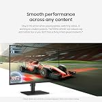 Samsung 24” (S40GD) Borderless Business Monitor with IPS Panel, 100Hz Refresh Rate, Eye Saver Mode, Ergonomic Design, Game Picture Mode, LS24D402GANXGO, 3 Yr Warranty - Image 5