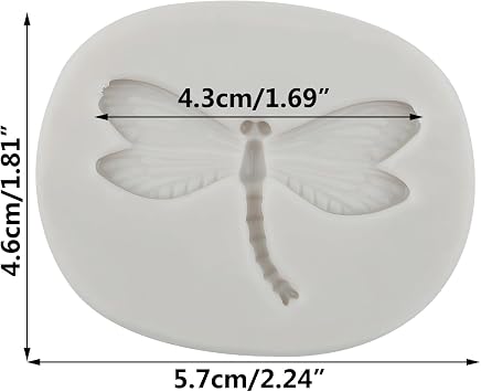 Dragonfly Polymer Clay Mold Dragonfly Silicone Molds