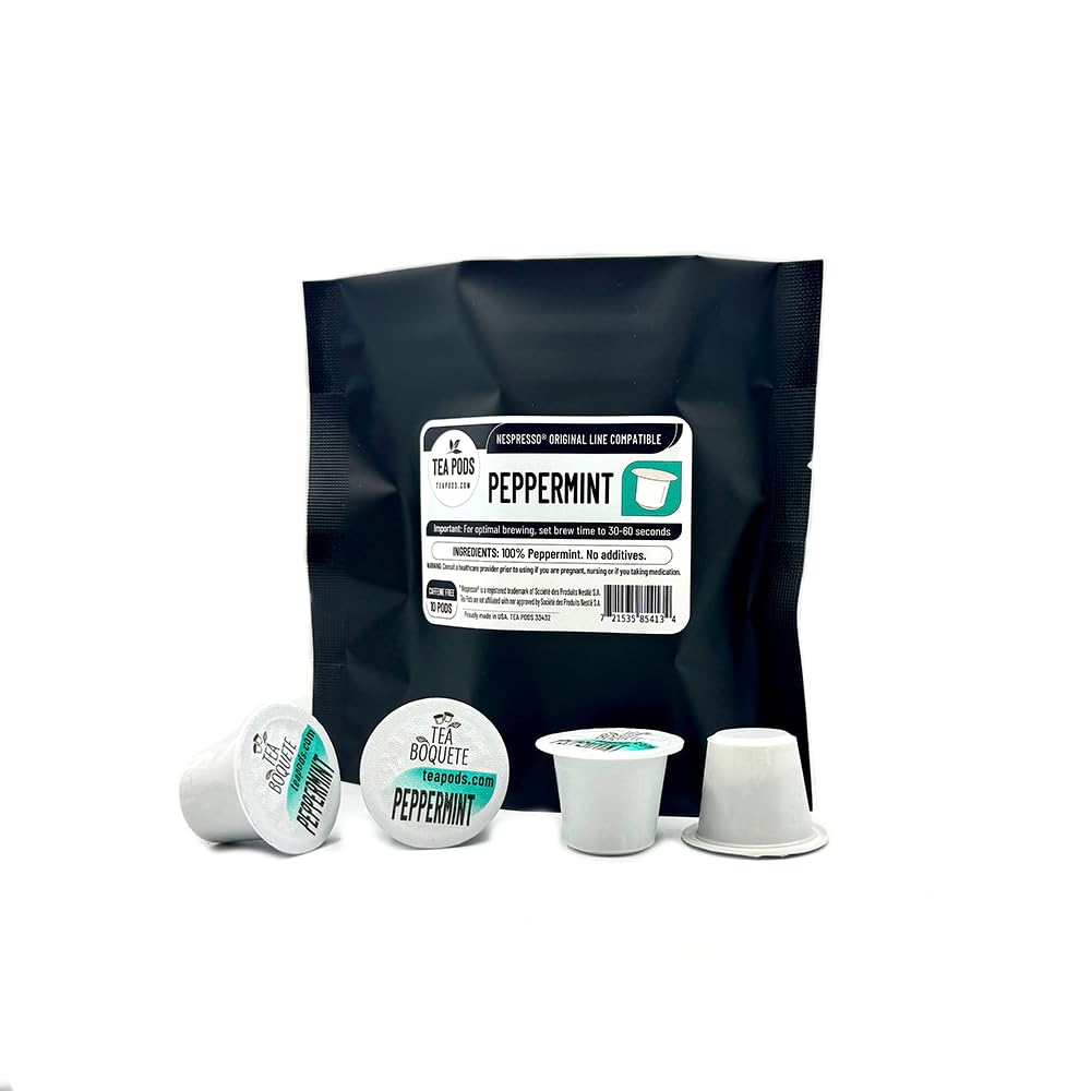 Buy 10 Peppermint pods compatible with Nespresso OriginalLine