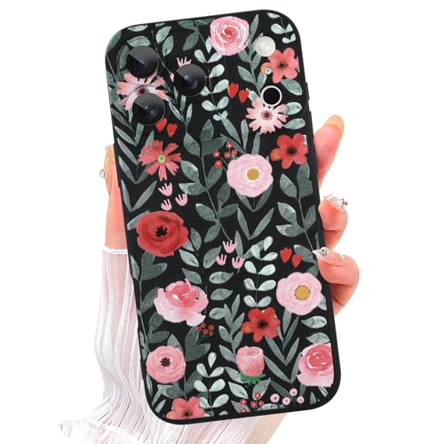 Image of ZIYE for iPhone 17 Pro Case Pink Flower Pattern Phone Case