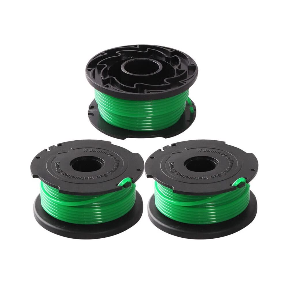 MaxLLTo 3 Pack Replacement SF-080 String Trimmer Spool Compatible for Black and Decker GH3000 LST540 LST540B GH3000R String Trimmer