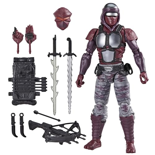 G.I. Joe Classified Series #121, Night-Creeper, Collectible 6-Inch Ninja Action Figure with 10 Accessories by G.I. Joe - Used condition - US$17.77