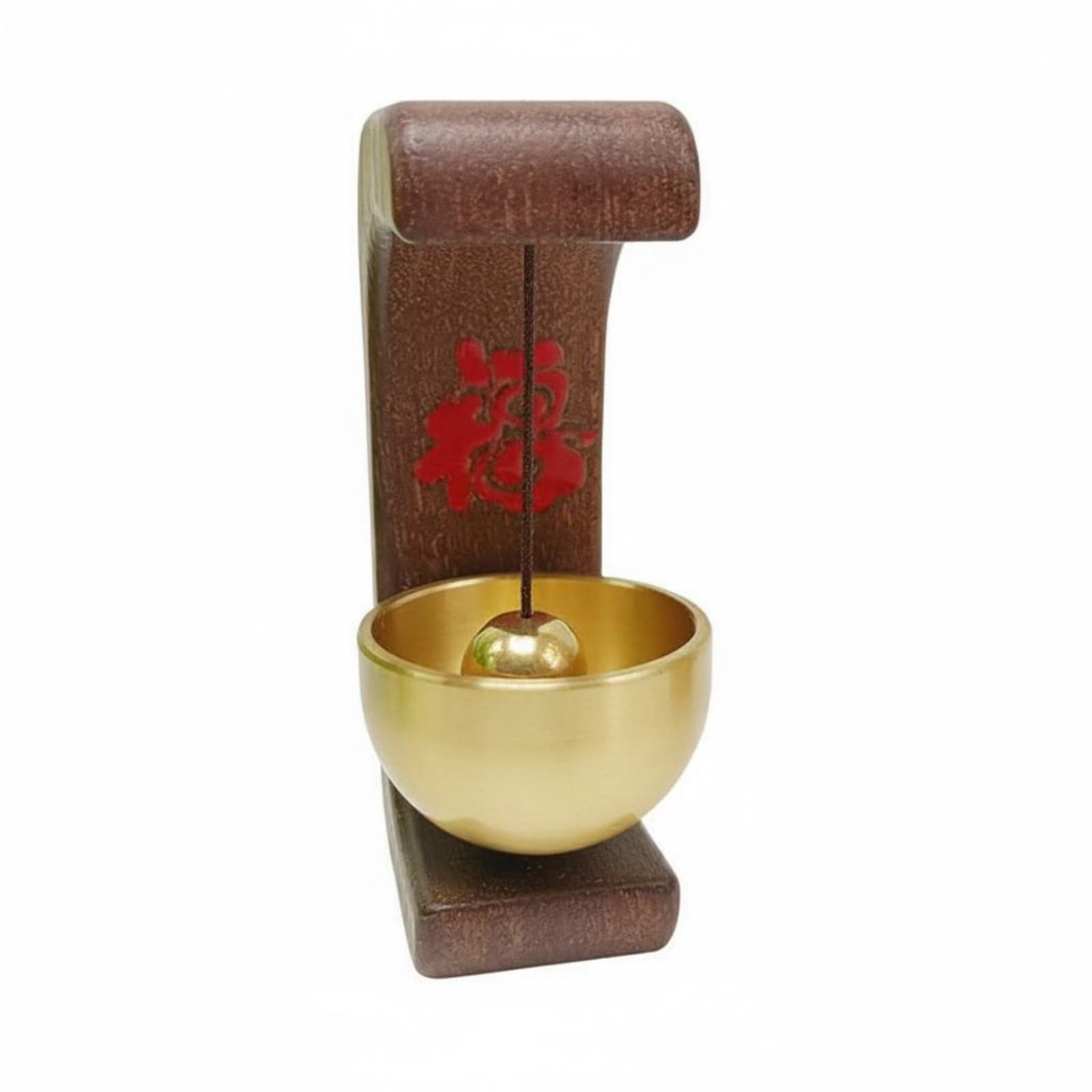 BNF® Entry Chime Clear Sound Wooden Brass for Entryway, Walnut, Wood | Home Improvement &-image-38