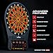 Arachnid Cricket Pro 650 Electronic Dartboard – 15.5” Regulation Size – 33 Games with 303 Variations – 8-Player LED Score Display
