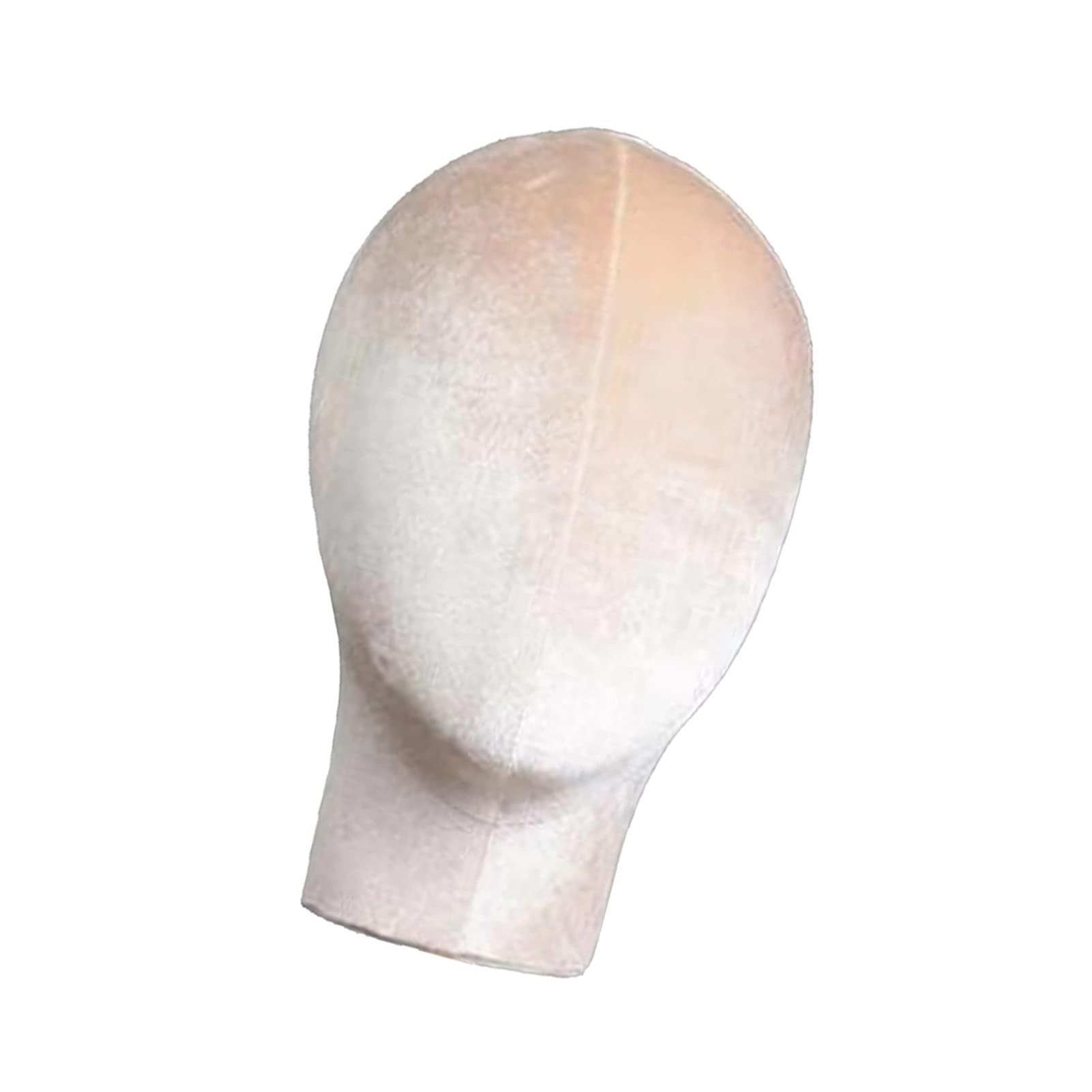 Stojak na głowę manekina z peruką Velvet Head for Peruki Kapelusze Okulary Dispaly Head Mannequin Head Base z otworem montażowym Łatwy pasujący do większego zacisku dla fryzjera, sklepu z perukami (C