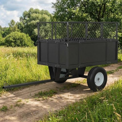 EliteEdge Heavy-Duty Steel Utility Dump Trailer