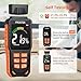 Proster Rechargeable Moisture Meter with Tri-Colour Display – Wall Damp Meter with Visual & Sound Alerts, Professional Damp Detector for Timber, Walls, Cement, and Building Materials