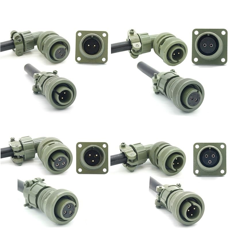 Sets 2/3 Pin MS5015 Conector de Aviación miniatura 2