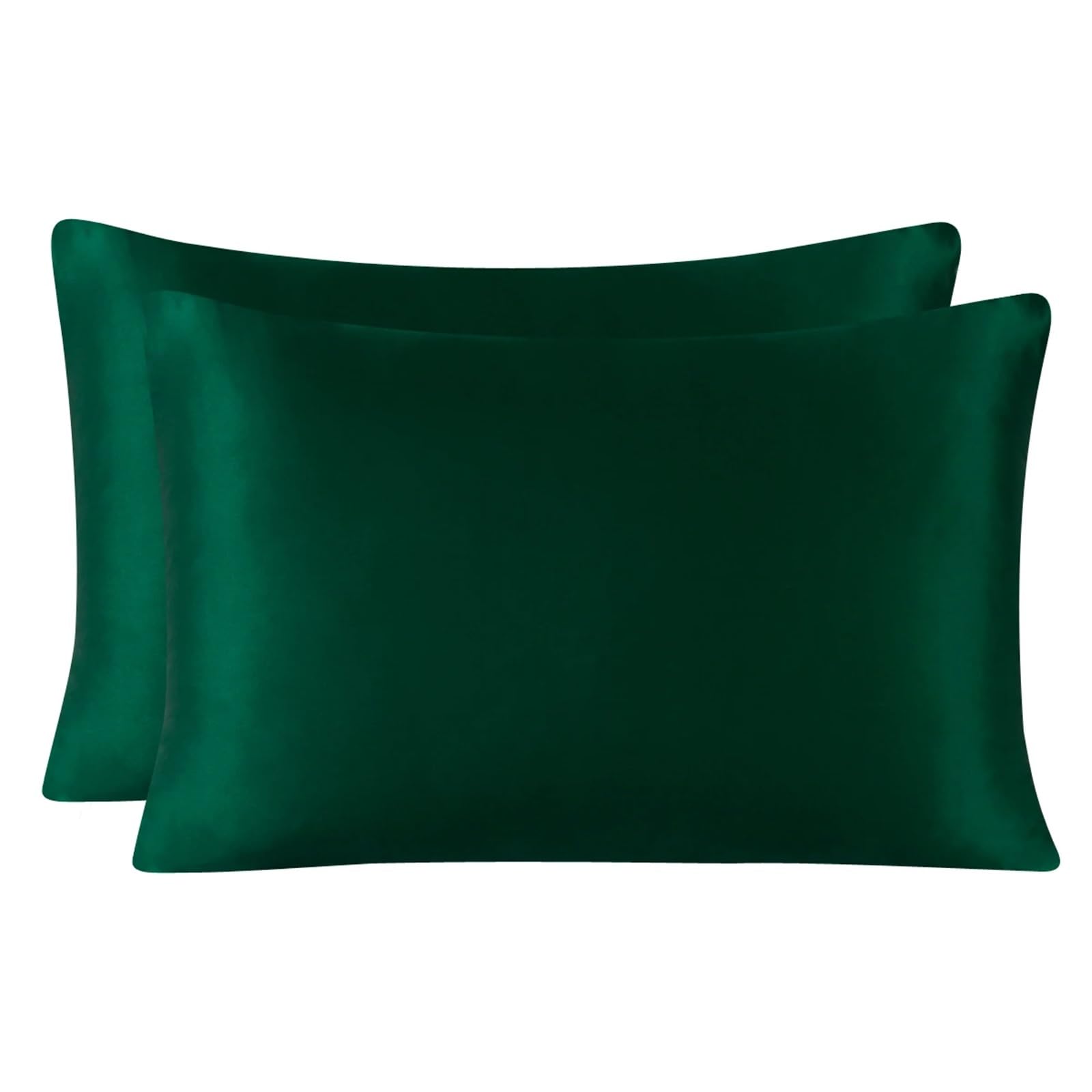 2 federe in seta di gelso, 22 momme, con cerniera, multicolore, per capelli e pelle (champagne, 40 x 60 cm)