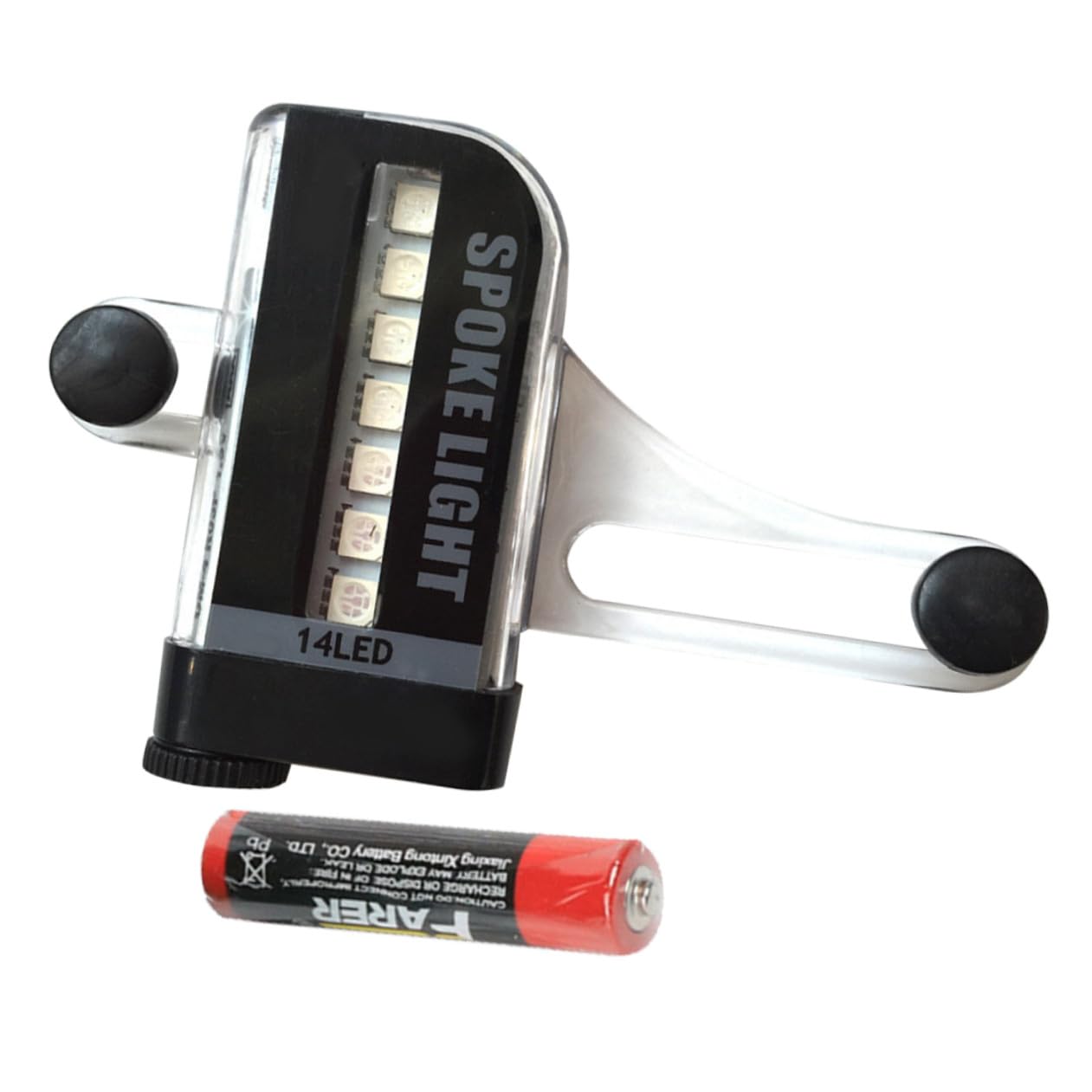 BESPORTBLE lámpara de Rueda de Bicicleta Ligera Bike Light Accesorios Bicicleta Luces Bicicletas Ligero Elegante luz de Rueda de Bicicleta Ruedas de Bicicleta prácticas el plastico