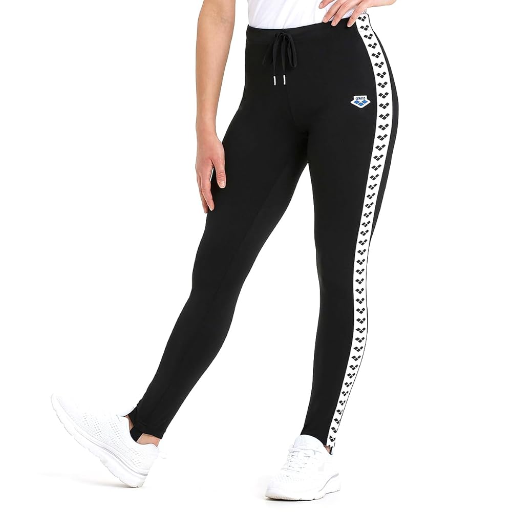 Arena W Caroline Team Tights, Donna, black-white-black, XS : Amazon.it: Moda