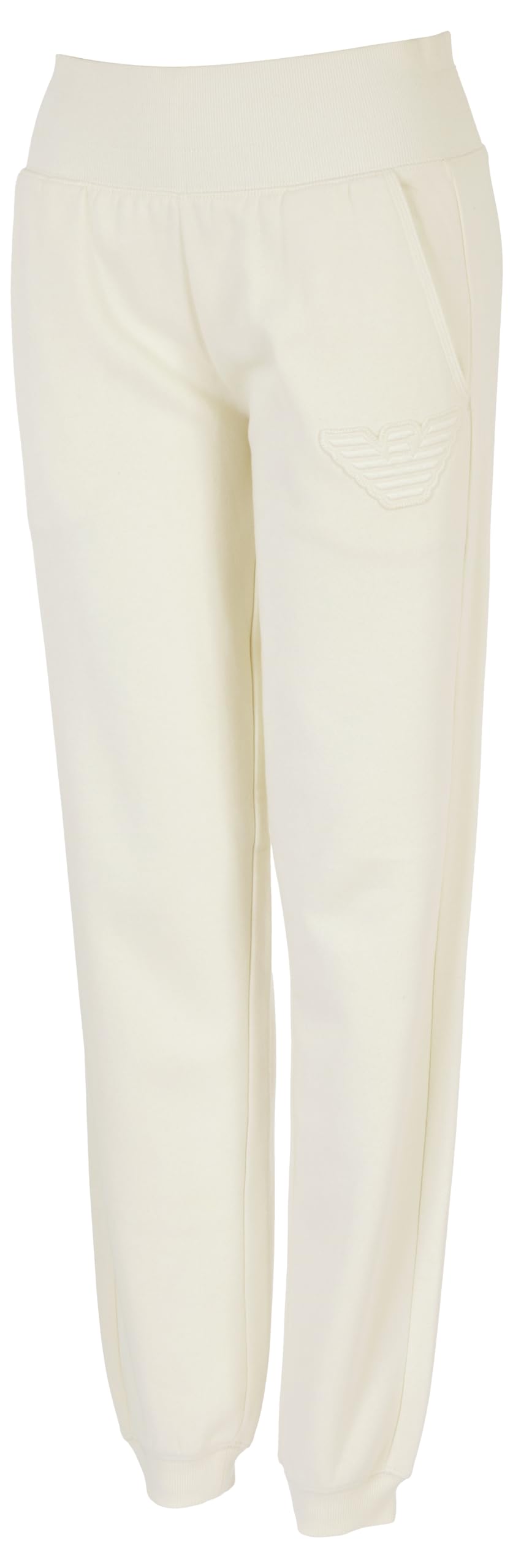 Emporio Armani Fuzzy Fleece Pants With Cuffs - sweatpants Kobiety