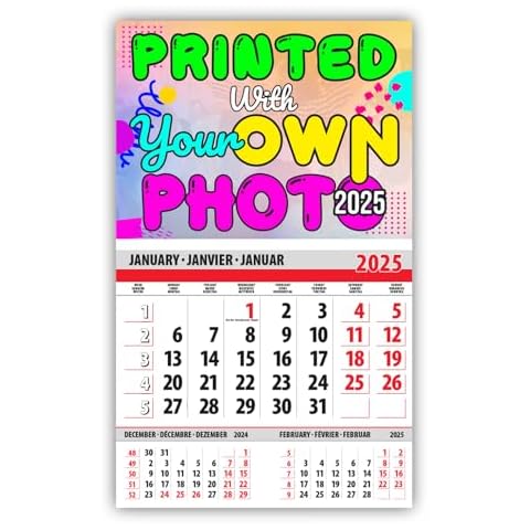 lepni.me Personalised Wall Calendar 2025 Cover