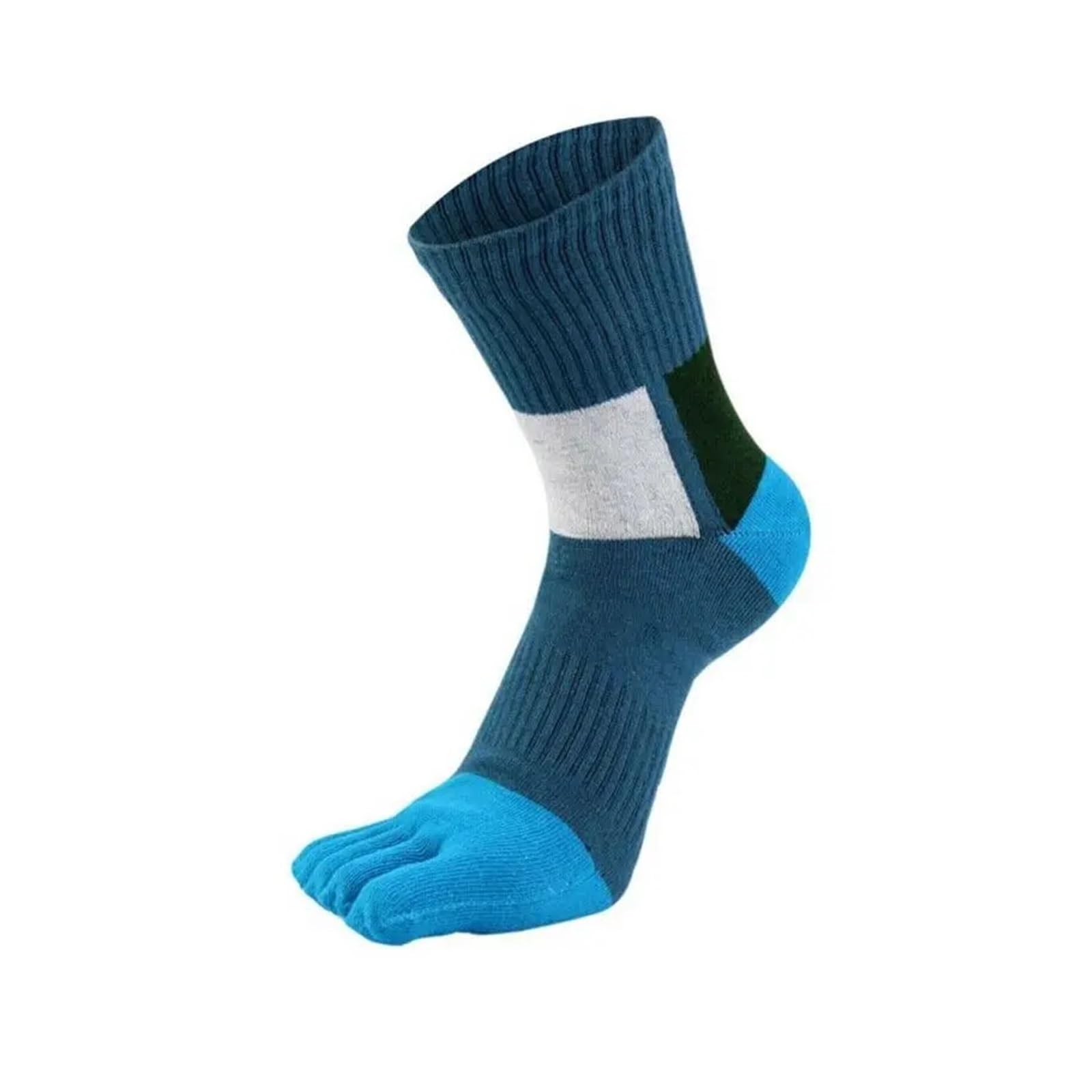 Calcetines de cinco dedos de algodón y spandex