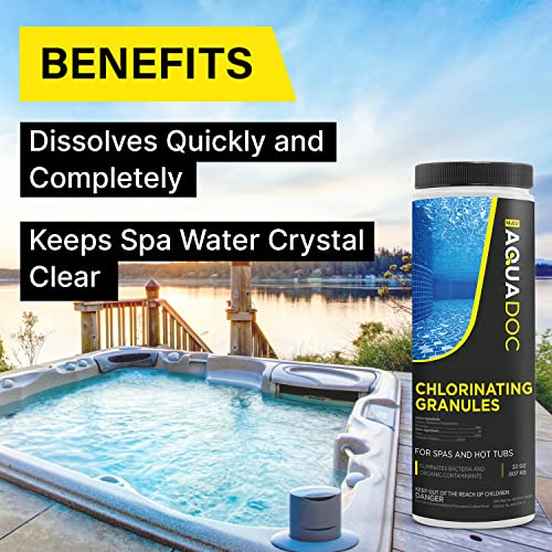 AquaDoc | Spa Chlorine Granules for Hot tub - Spa Sanitizing Granules for Hot Tubs - Recommended Chlorine for spa… - Image 3